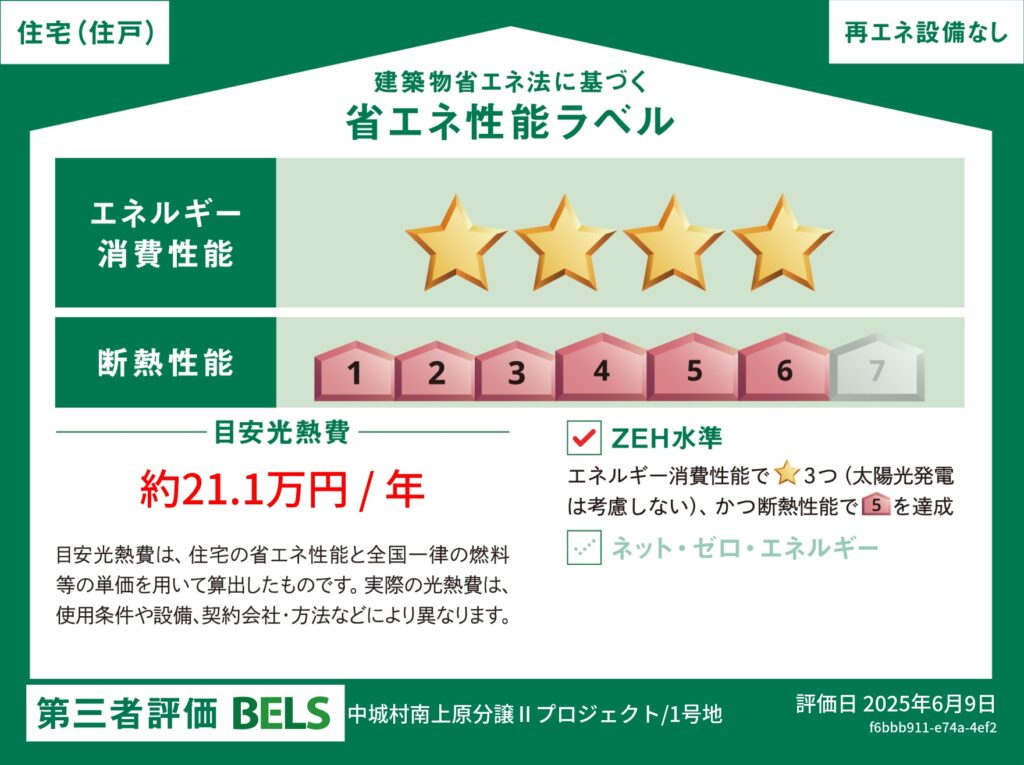 ZEH（ゼッチ）水準の省エネ住宅