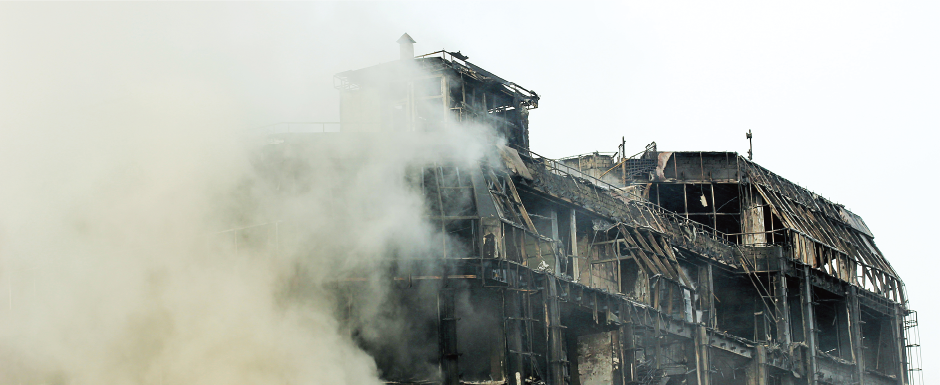 火災時の有毒ガスを抑える