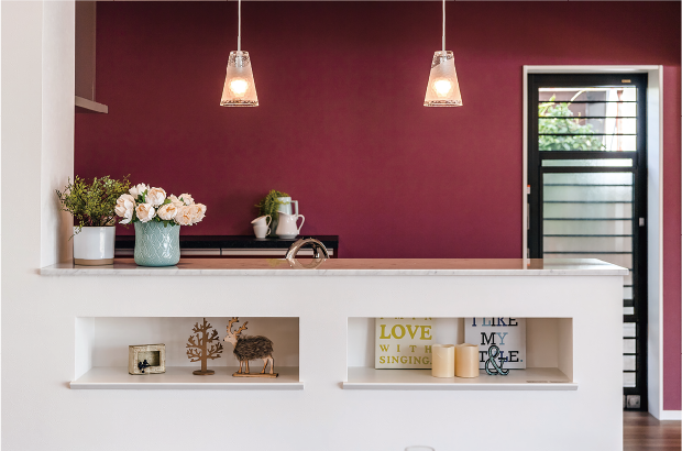 住空間を構成する“光”と“色”