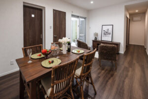 ３階をホームオフィスにした完全分離型二世帯住宅