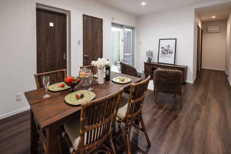 ３階をホームオフィスにした完全分離型二世帯住宅