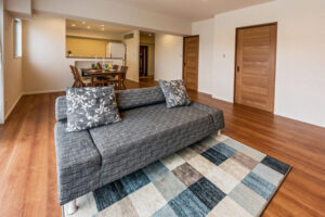 ワイドな玄関と贅沢な空間使いで快適な毎日