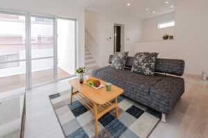 ３階をホームオフィスにした完全分離型二世帯住宅