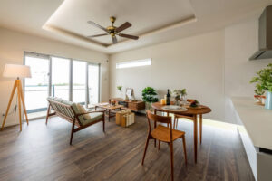 カフェを併設した夢あふれるマイホーム