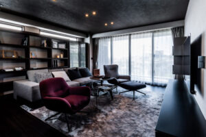 イタリア家具を中心にデザインした住空間