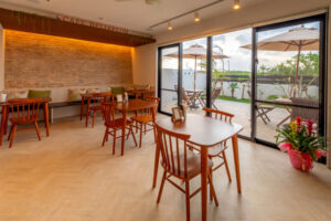 カフェを併設した夢あふれるマイホーム