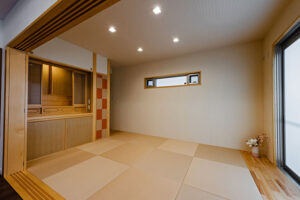 収納上手なスッキリとした家