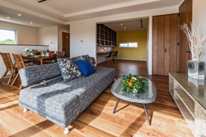 広い和室が特徴の二世帯住宅