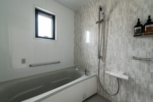 ゆとりのあるプライベート空間を保った共同住宅