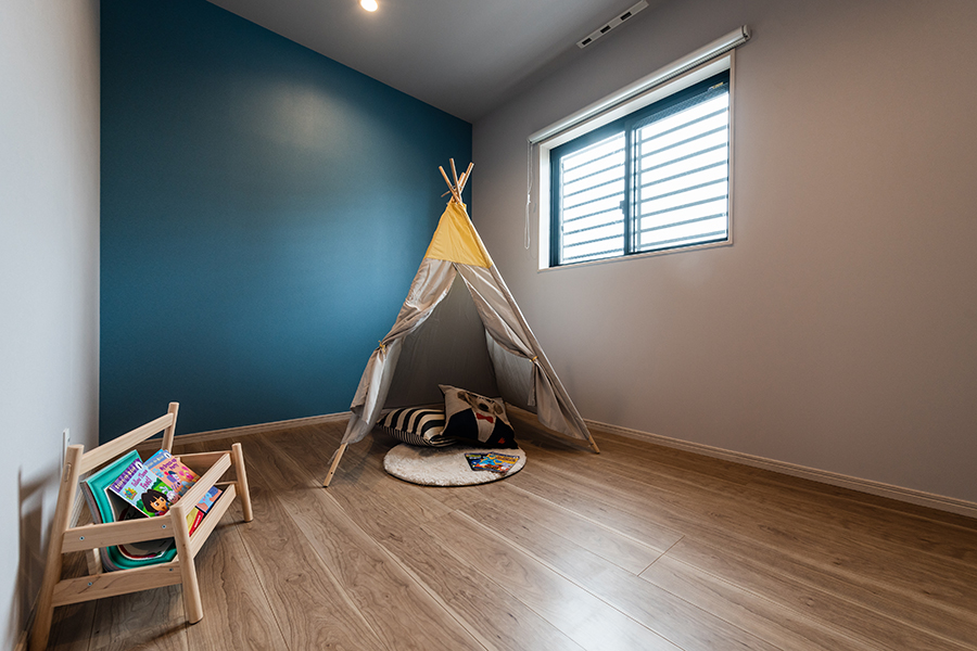 ゆとりのあるプライベート空間を保った共同住宅