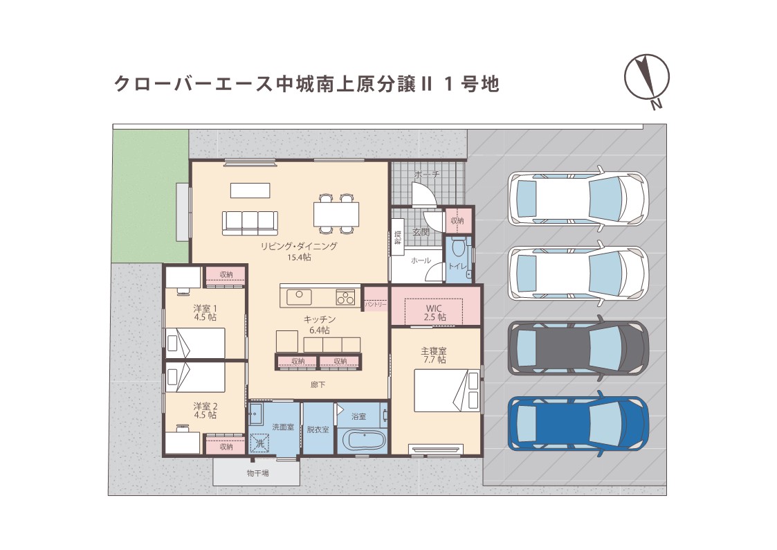 １号地／クローバーエース中城南上原Ⅱ