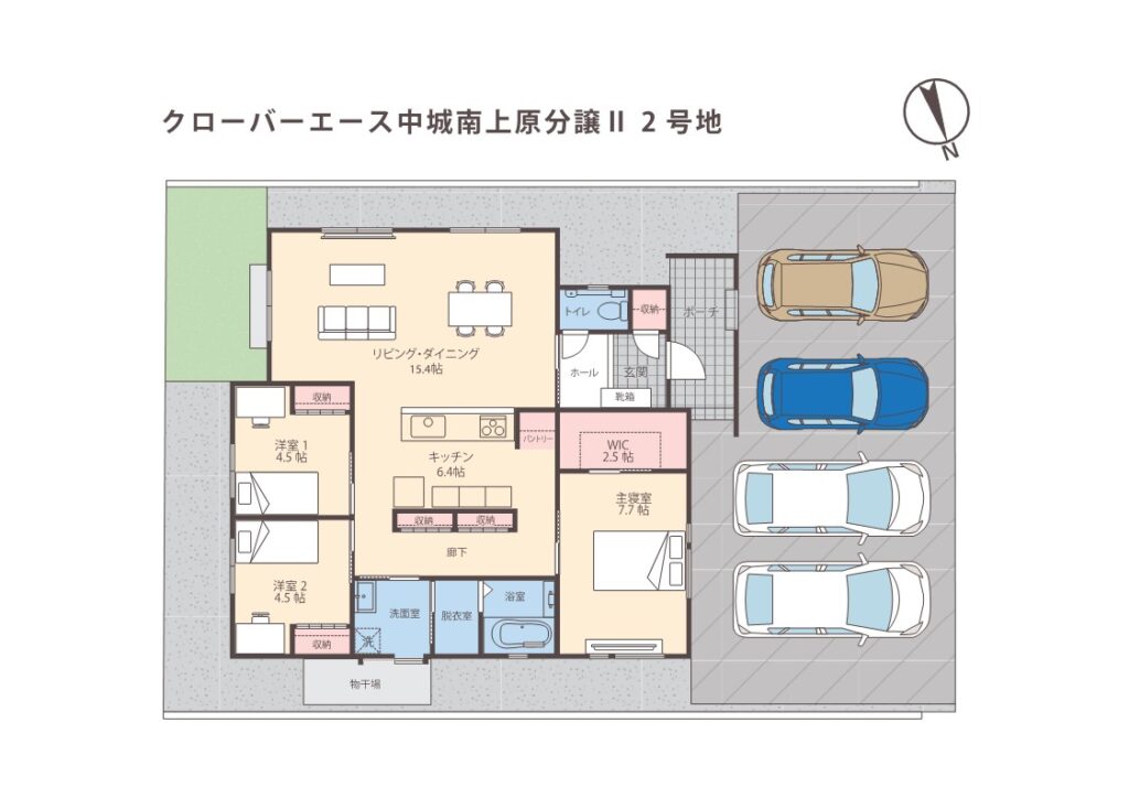 ２号地／クローバーエース中城南上原Ⅱ