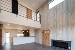 北部の自然を感じるデザイン住宅