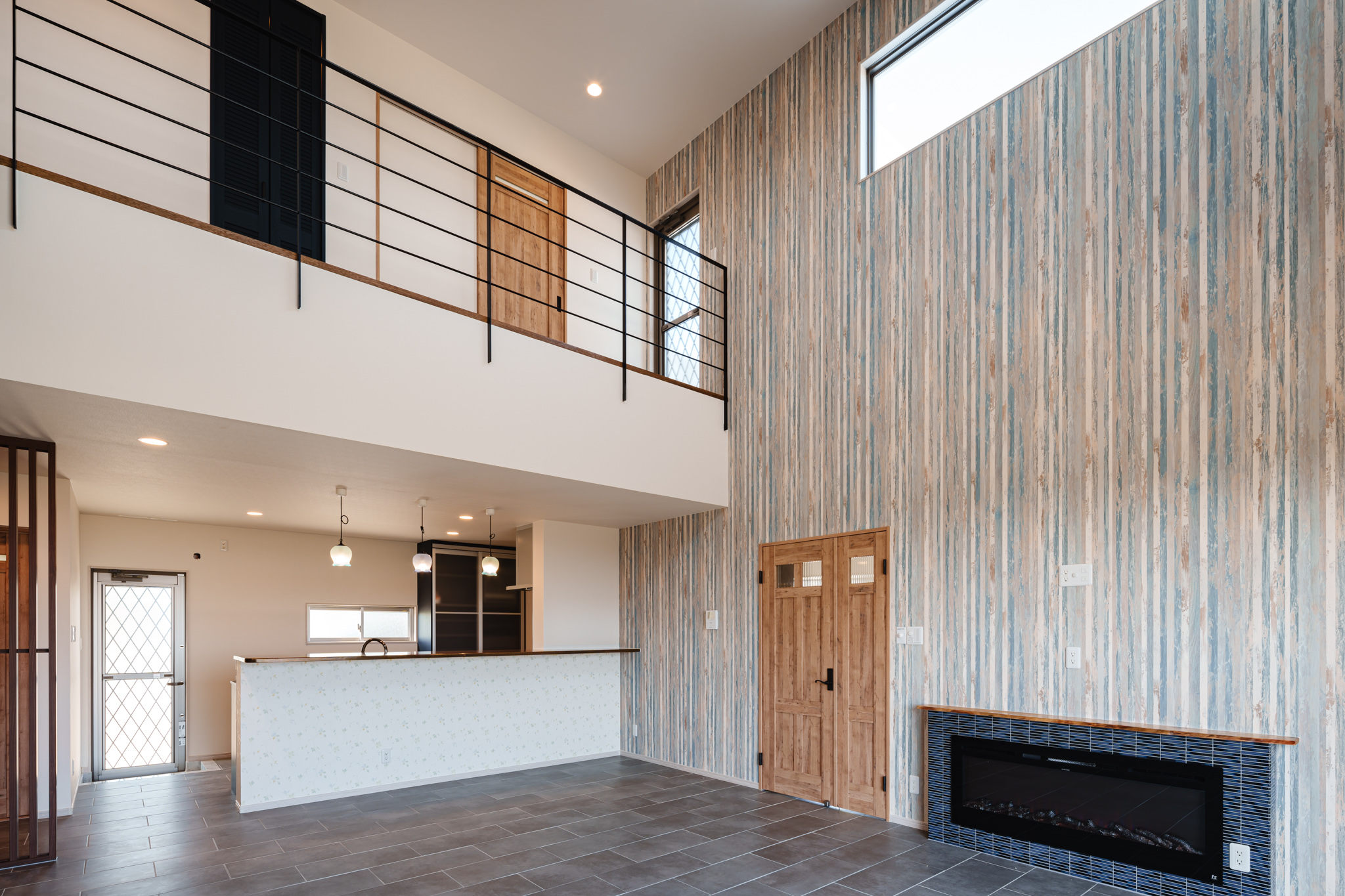 北部の自然を感じるデザイン住宅