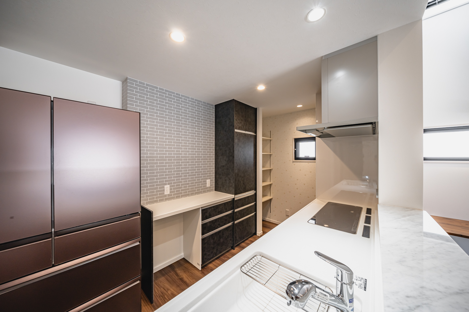 回遊動線・家事動線が考えられたコンパクトな平屋