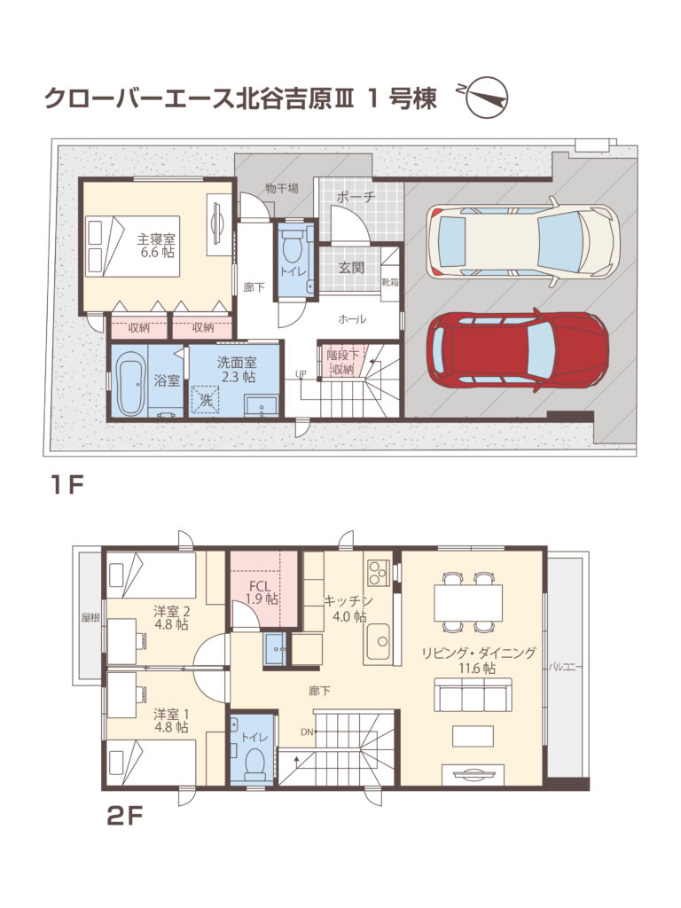 １号地／クローバーエース北谷吉原Ⅲ