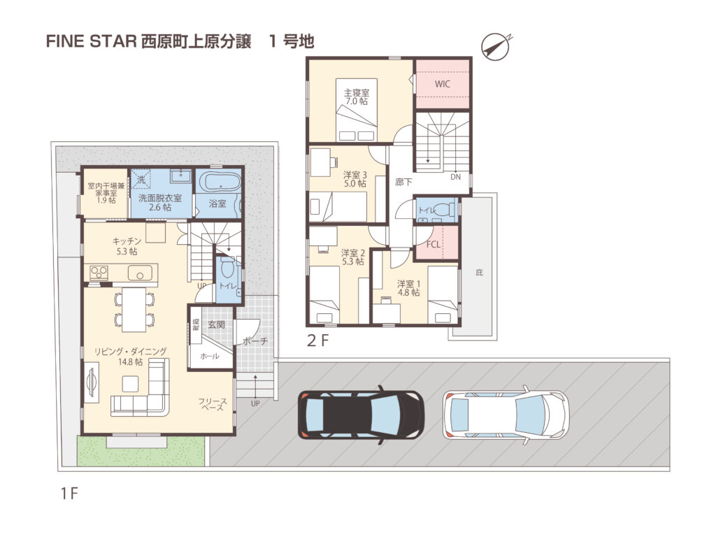 １号地／ＦＩＮＥ ＳＴＡＲ 西原上原